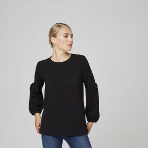 Karl Lagerfeld Puff Sleeve Top